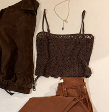 Load image into Gallery viewer, SQUARE TANK Cashmere Lace
