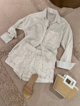 Load image into Gallery viewer, Haley Short Italian Floral Silk Lace
